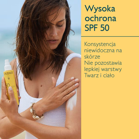 Caudalie Vinosun Protet Spray o Wysokiej Ochronie SPF50, 150ml