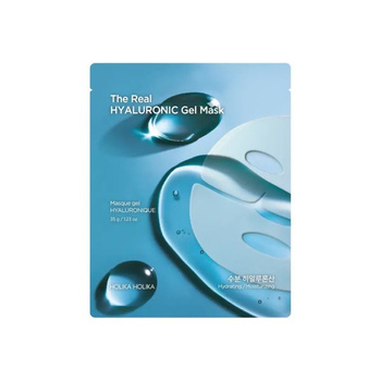 Holika Holika The Real Gel Mask Hyaluronic - Maska Kolagenowa dla Suchej i Odwodnionej Skóry, 35g
