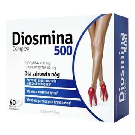 DIOSMINA 500 COMPLEX x 60 tabletek powlekanych