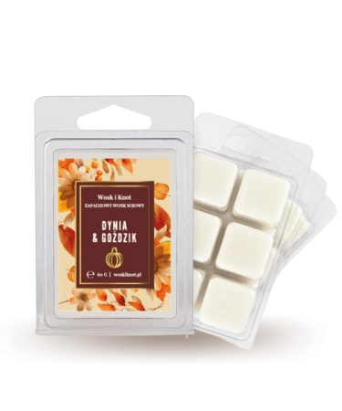 Wosk&Knot wosk zapachowy Dynia&Goździk 60g