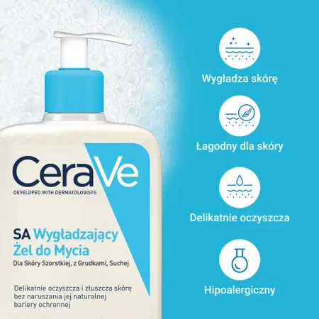 CeraVe SA Wygładzający żel do mycia, 473ml