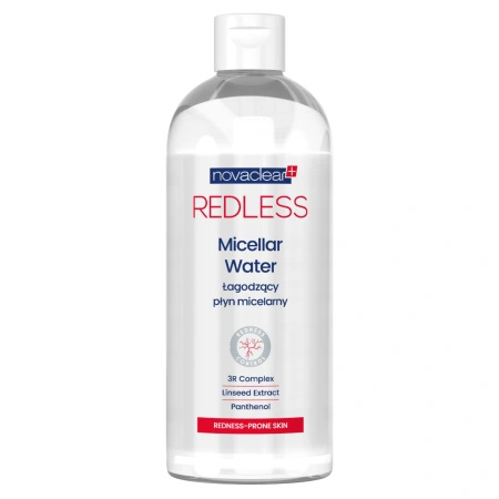 NOVACLEAR REDLESS Łagodzący Płyn Micelarny, 400ml