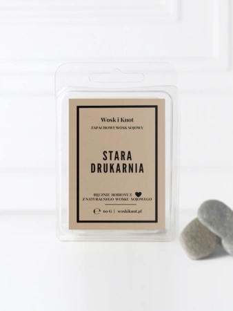 Wosk&Knot wosk zapachowy Stara Drukarnia 60g