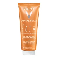 VICHY Capital Soleil Ochronne Mleczko Nawilżające do Twarzy i Ciała SPF50+, 300ml
