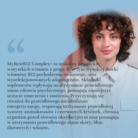 MyBestB12 Complex+, 30 kapsułek 