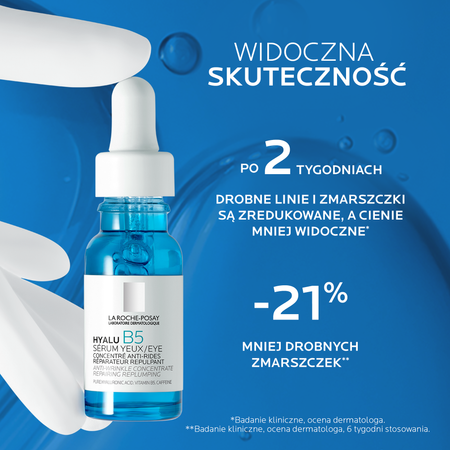 La Roche-Posay HYALU B5 EYE, Skoncentrowane Serum pod Oczy, 15ml