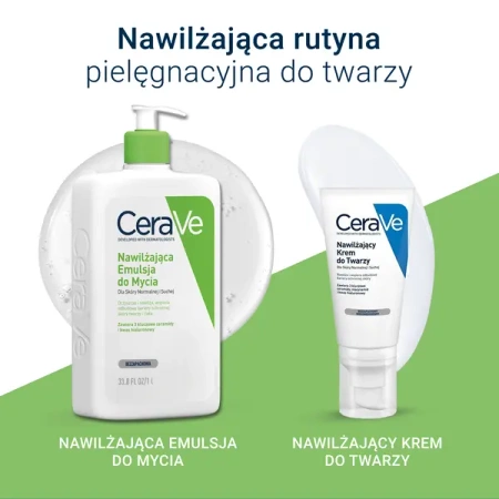 Cerave Nawilżająca Emulsja do Mycia Skóry Normalnej i Suchej, 1l