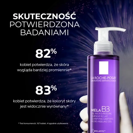 La Roche-Posay Mela B3 Żel mikro-peelingujący oczyszczający, 200 ml