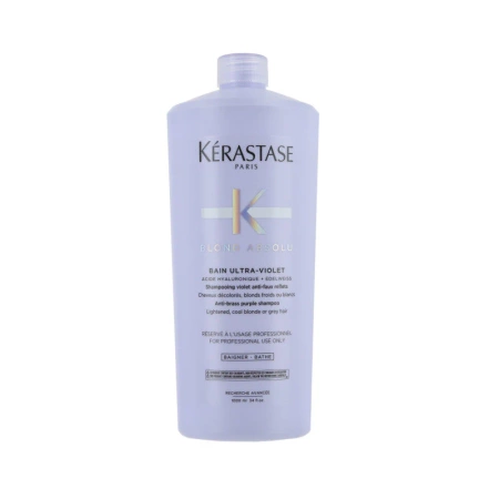 Kérastase  Blond Absolu  Bain  Ultra‑Violet  - Szampon do włosów blond neutralizujący żółte tony, 1000 ml