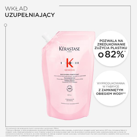 Kérastase Genesis – Kąpiel Przeciw Utracie Gęstości Włosów 500 ml, Refill