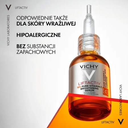 VICHY Liftactiv Supreme Serum z Witaminą C - Kuracja Rozjaśniająca, 20ml