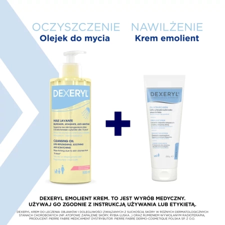Dexeryl Krem Emolientowy do Ciała, 250 g