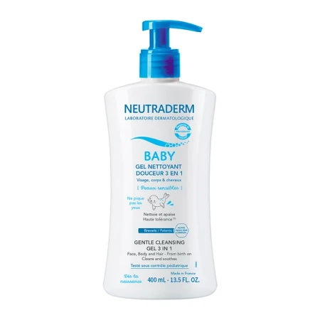 Neutraderm Baby Łagodny Żel Myjący 3w1 400ml
