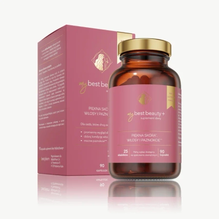 MyBestBeauty - Suplement na Piękne Włosy, 90 kapsułek 