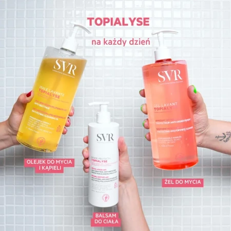SVR Topialyse Huile Olejek do Mycia Skóry Suchej i Atopowej, 1L