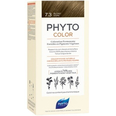 PHYTO COLOR 7.3 Farba do włosów/Złoty Blond