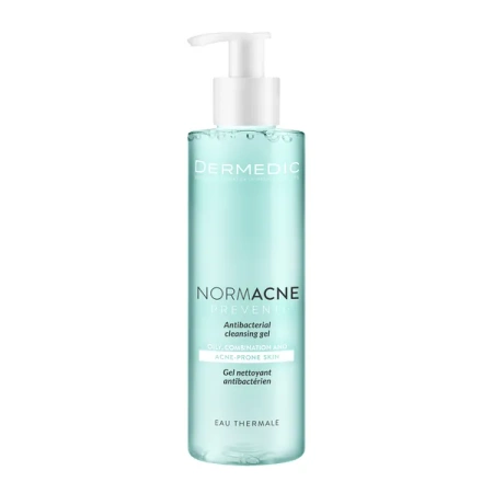 Dermedic Normacne – Antybakteryjny Żel do Mycia Twarzy, 200 ml