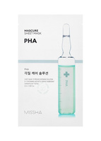Missha Mascure Peeling PHA Sheet Mask, 28 ml – Złuszczająca Maska w Płachcie
