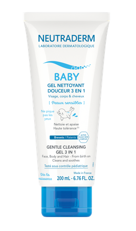 Neutraderm Baby Łagodny Żel Myjący 3w1, 200ml