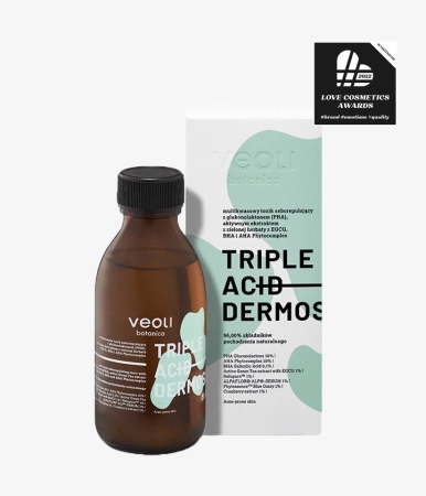 Veoli Botanica Triple Acid Dermosolution Tonik Multikwasowy, 150ml