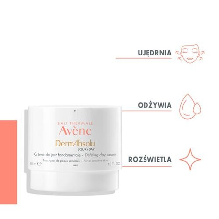 Avène DermAbsolu Krem Modelujący Owal Twarzy na Dzień, 40 ml