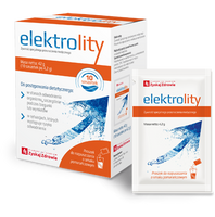 Zyskaj Zdrowie Nawadniające Elektrolity o Smaku Pomarańczowym, 10 saszetek