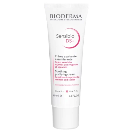 Bioderma Sensibio DS+ Krem Łagodzący do Skóry Podrażnionej, 40ml