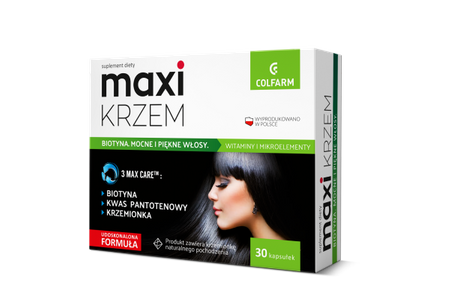 MAXI KRZEM x 30 kapsułek