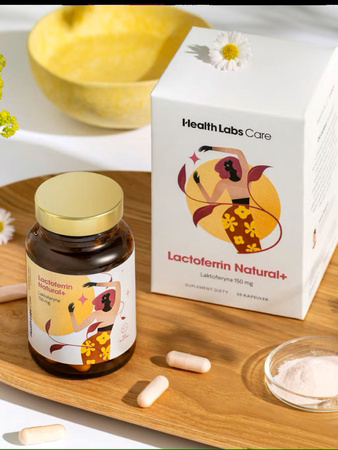 Health Labs Lactoferrin Natural+ 30 kapsułek