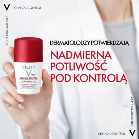 VICHY Dezodorant Clinical Control dla Kobiet- 96h, 50ml | KRÓTKA DATA: 01/2026R.