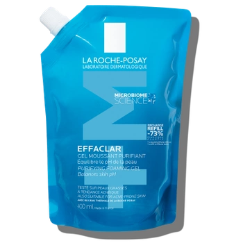 LA ROCHE-POSAY Effaclar Żel oczyszczający Refill - opakowanie uzupełniające, 400ml