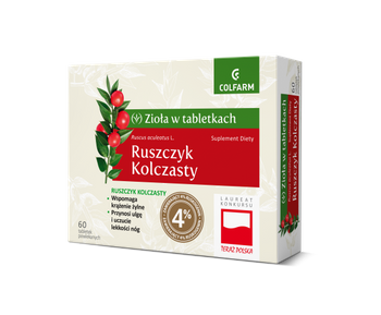 COLFARM Ruszczyk Kolczasty, 60 tabletek