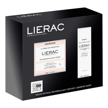 Lierac Arkeskin Zestaw Prezentowy - Krem na Noc, 50 ml + Krem pod Oczy, 15 ml