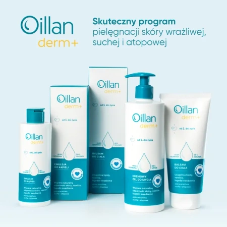 OILLAN DERM+ Szampon Keratolityczny, 180ml