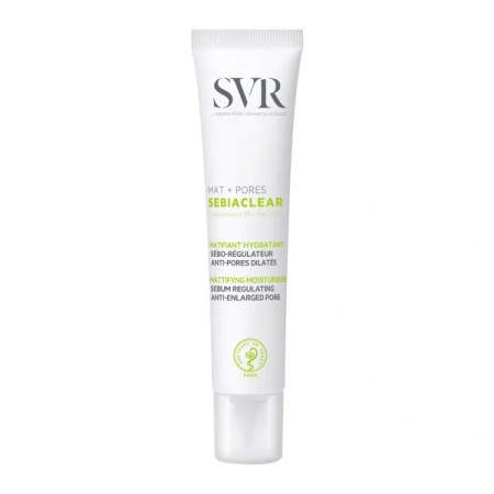 SVR Sebiaclear Mat&Pore - Nawilżający Krem dla Skóry Trądzikowej, 40ml