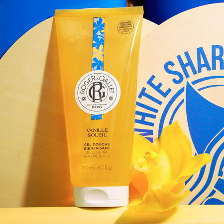 Roger&Gallet Bois Vanille Soleil Żel pod Prysznic, 200ml | NOWOŚĆ