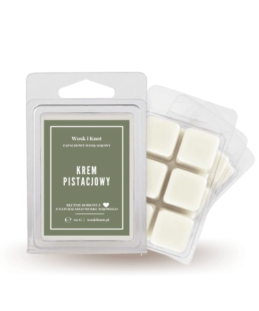 Wosk&Knot wosk zapachowy Krem Pistacjowy 60g
