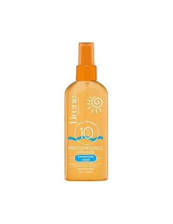 Lirene Sun Olejek ochronny SPF10 + Przyspieszacz opalania, 150ml 