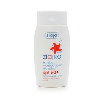 ZIAJA ZIAJKA SPF50+ emulsja wodoodporna dla dzieci, 125ml