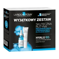 La Roche-Posay Zestaw Hyalu B5: Serum Przeciwzmarszczkowe + Krem Pod Oczy