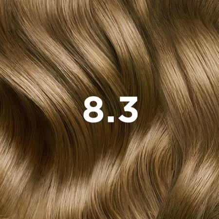 PHYTO COLOR 8.3 Farba do włosów Jasny Złoty Blond, 50 ml 
