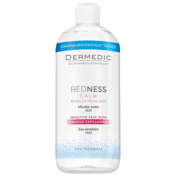 DERMEDIC REDNESS CALM Płyn micelarny H2O, 500ml