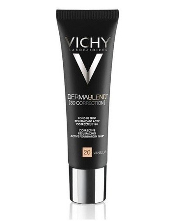 VICHY DERMABLEND KOREKTA 3D Podkład wyrównujący nr 20, 30 ml 