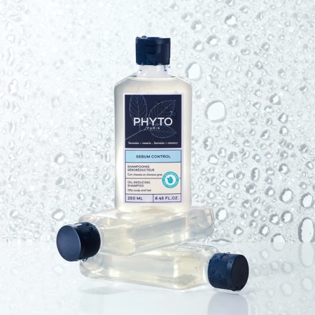 PHYTO SEBUM CONTROL Szampon sebo-regulujący, 250ml