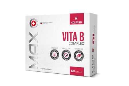 MAX VITA B COMPLEX, 60 tabletek