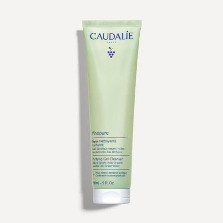 Caudalie Vinopure Oczyszczający Żel Myjący z Kwasem Salicylowym, 150ml