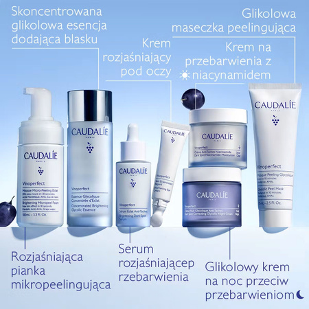 Caudalie Vinoperfect Rozjaśniająca Pianka Mikropeelingująca, 50ml