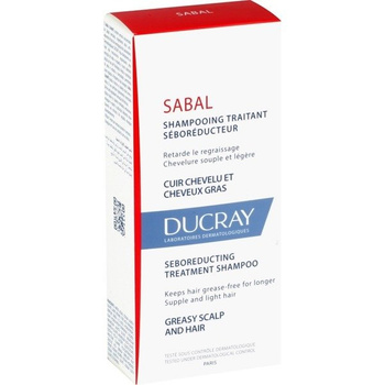 DUCRAY SABAL Szampon redukujący wydzielanie sebum, 200 ml