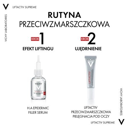 VICHY LIFTACTIVE Przeciwzmarszczkowy Krem pod Oczy Liftingujący, 15ml 