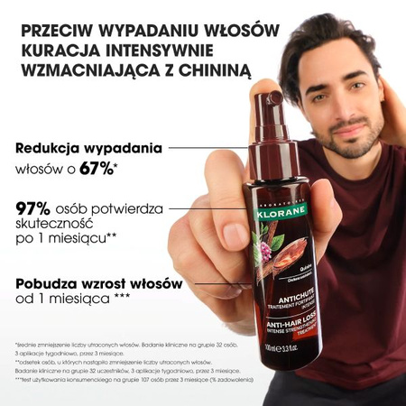 Klorane Chinina Serum Przeciw Wypadaniu Włosów,100ml